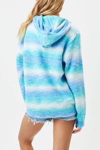Aiden Knit Sweatshirt Blue Horizon