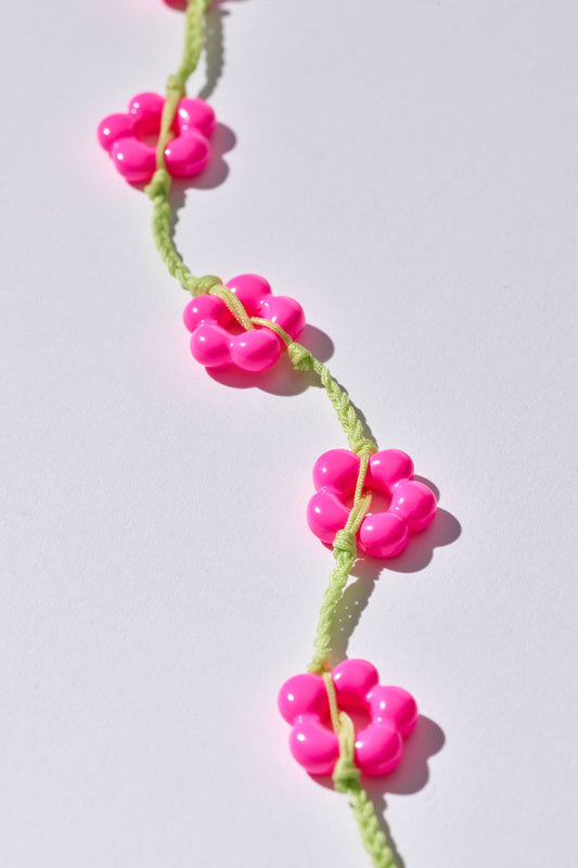 Product--Daisy Chain Necklace Kiwi