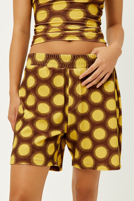 Product--Fifi Golden Terry High Waist Shorts
