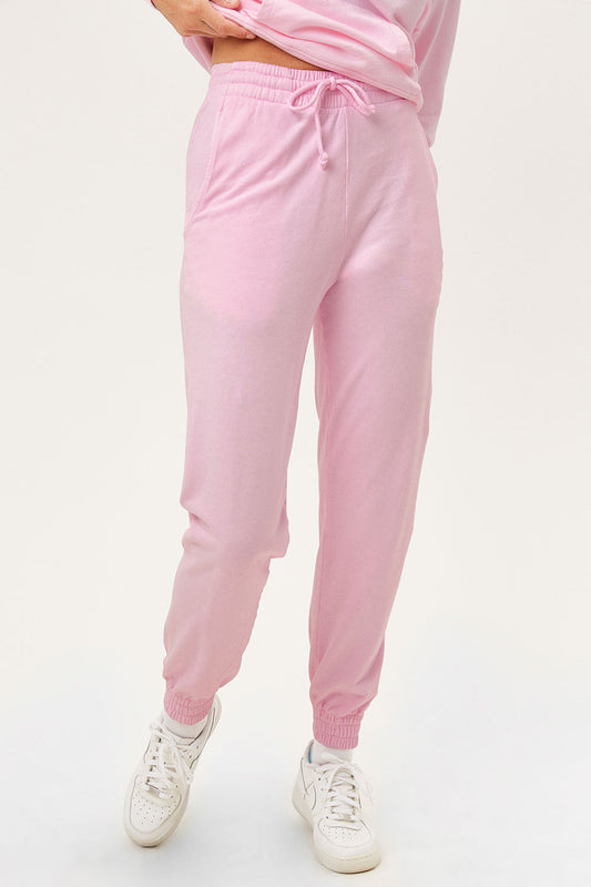 Product-Hover--Frank Love Pink Oversized Sweatpant