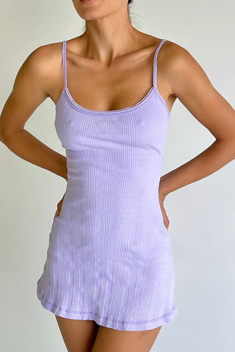 Gwyneth Lounge Mini Dress  Violetta