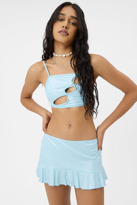 Jamilla Iridescent String Top Cloud Chaser