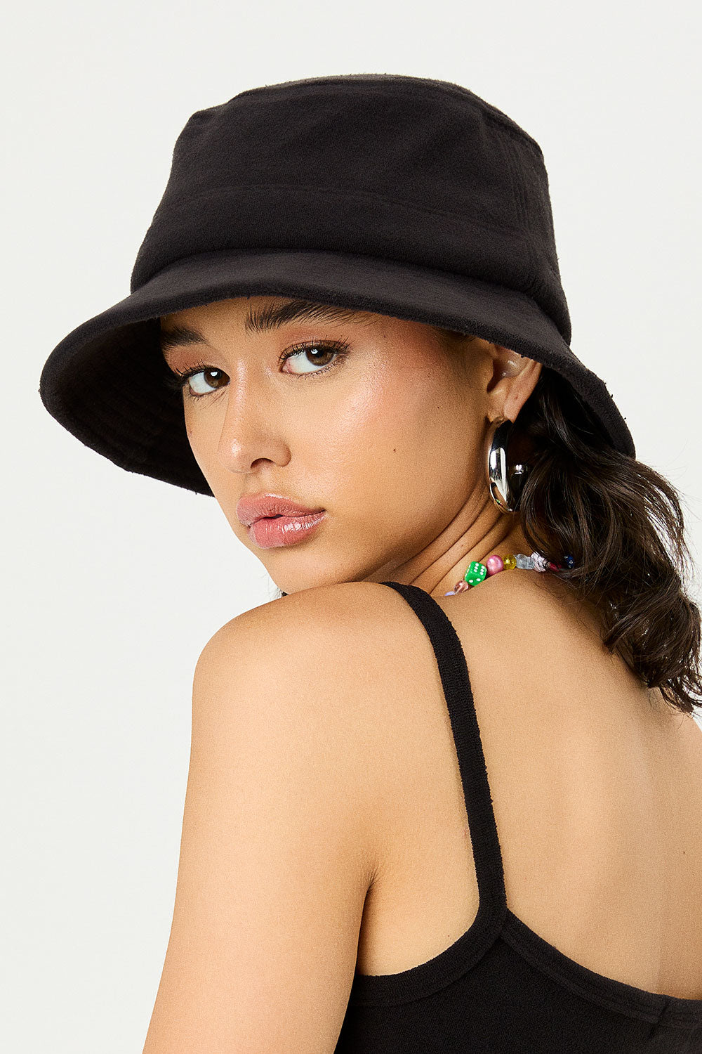 Jax Terry Bucket Hat  Black