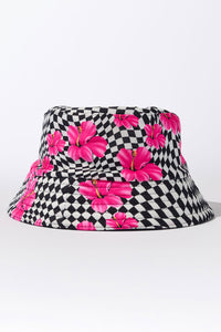 Jax Bucket Hat Black Morrison Hibiscus