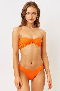 Jeanette Marmalade Strapless Bandeau Top
