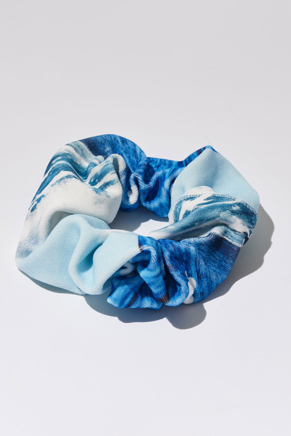 Katy Terry Scrunchie  Blue Tides