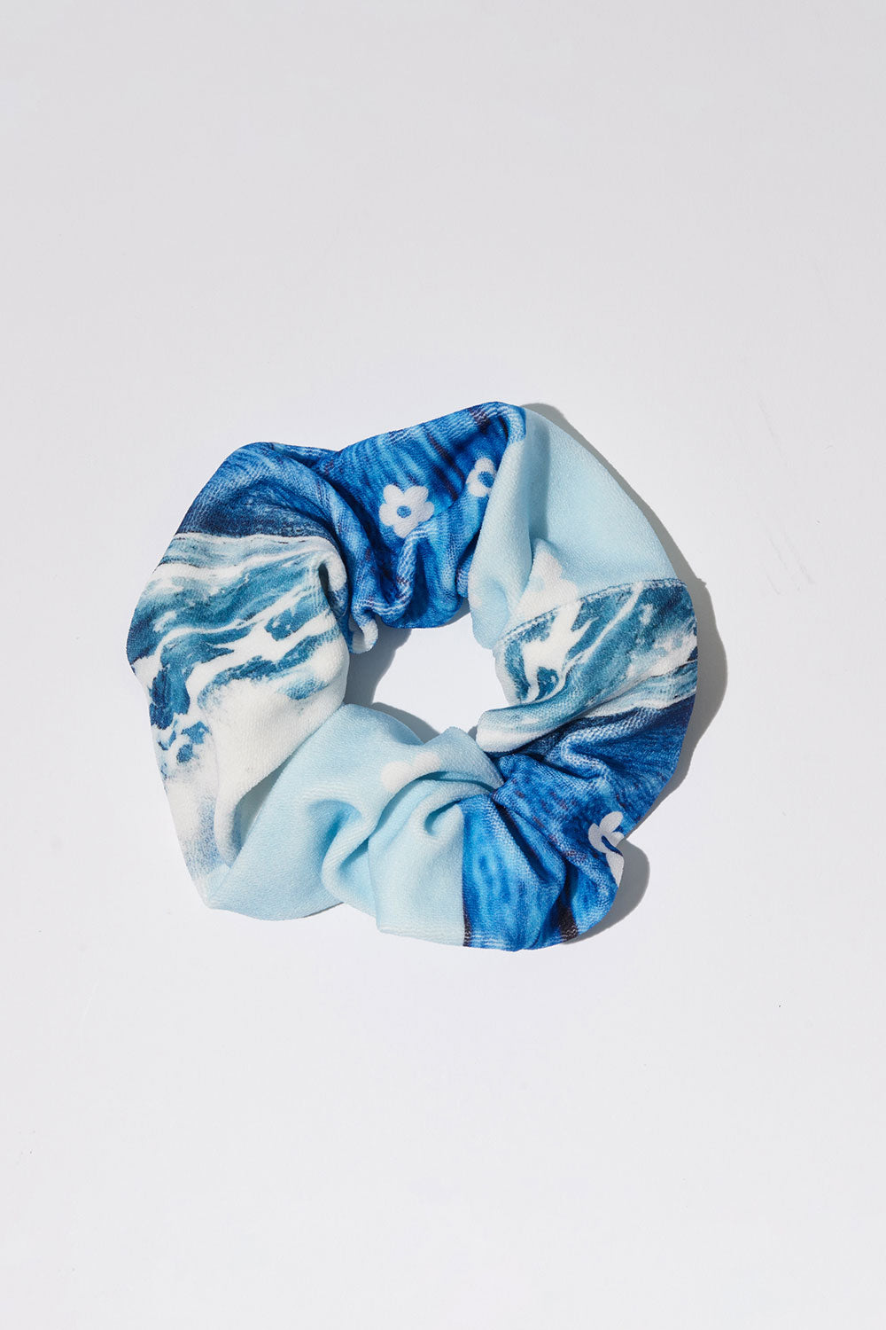 Katy Terry Scrunchie  Blue Tides