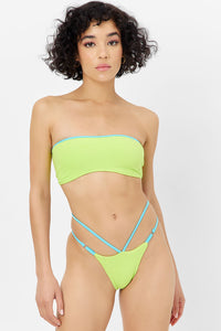Layla Terry String Bikini Bottom Siren