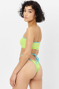 Layla Terry String Bikini Bottom Siren