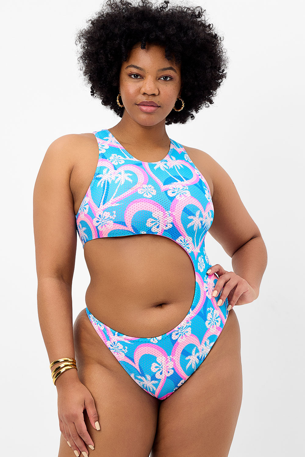 Women Sheer Mesh Swimsuit Beachwear Swimwear Romper Monokini