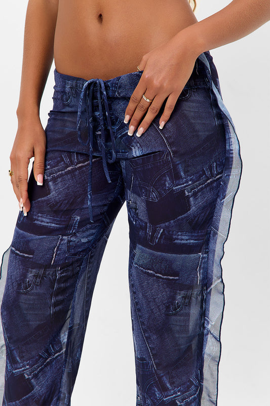 Product-Hover--Molly Low Rise Pants Blue Jean