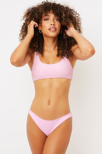  Shea Ribbed Love Pink Seamless Classic Coverage Bottom