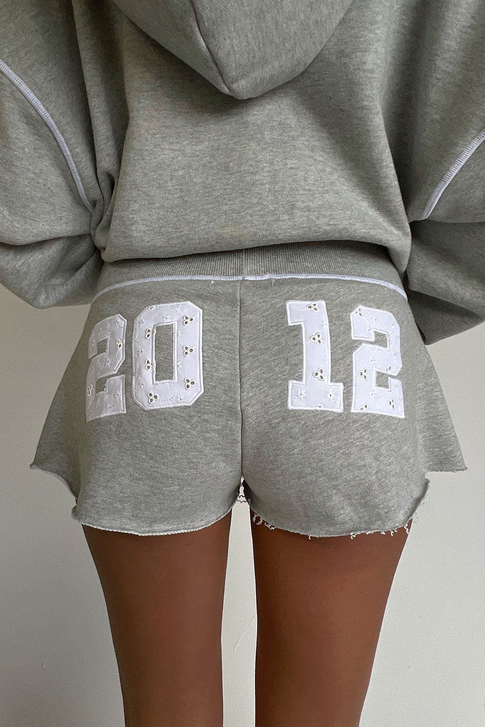 Slumber Short  Heather Grey