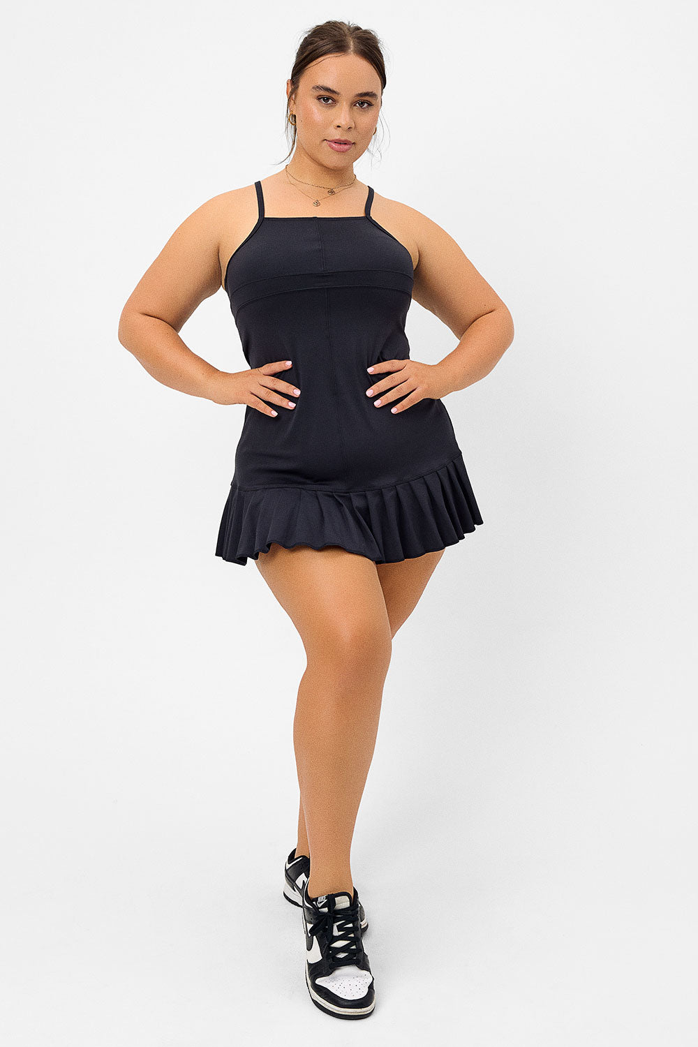 Swift Tennis Dress - Black