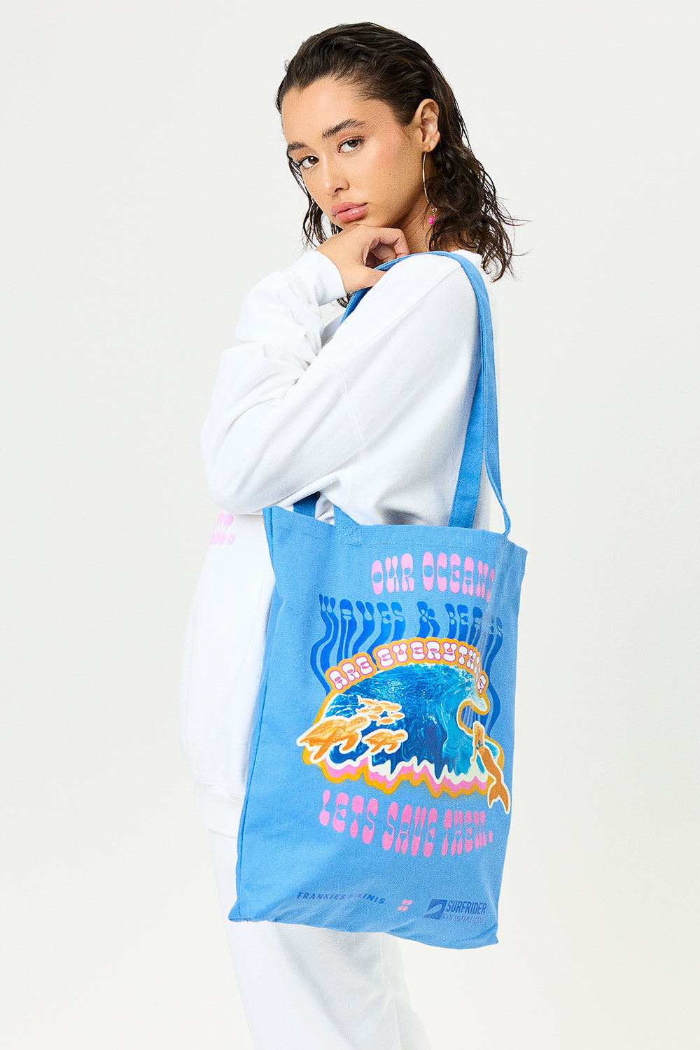 Tori Bag  Surf Print