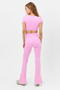 Zippy Crop Top Baby Pink