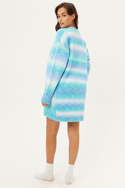Product-Hover--Zoe Blue Horizon Knit Cardigan Sweater