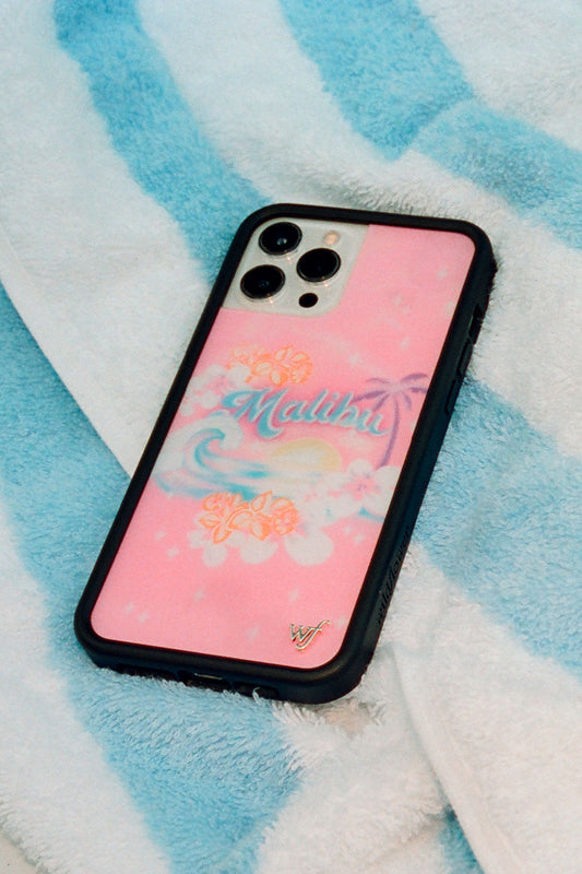 Product-Hover--Frankies Bikinis x Wildflower iPhone Case Malibu High