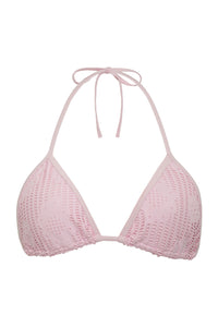 x PAMELA ANDERSON Zeus Bikini Top Pink Dream